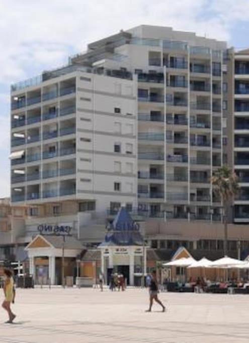 Studio Cosy Climatise Vue Mer Canet Plage 3Etoiles Kültér fotó