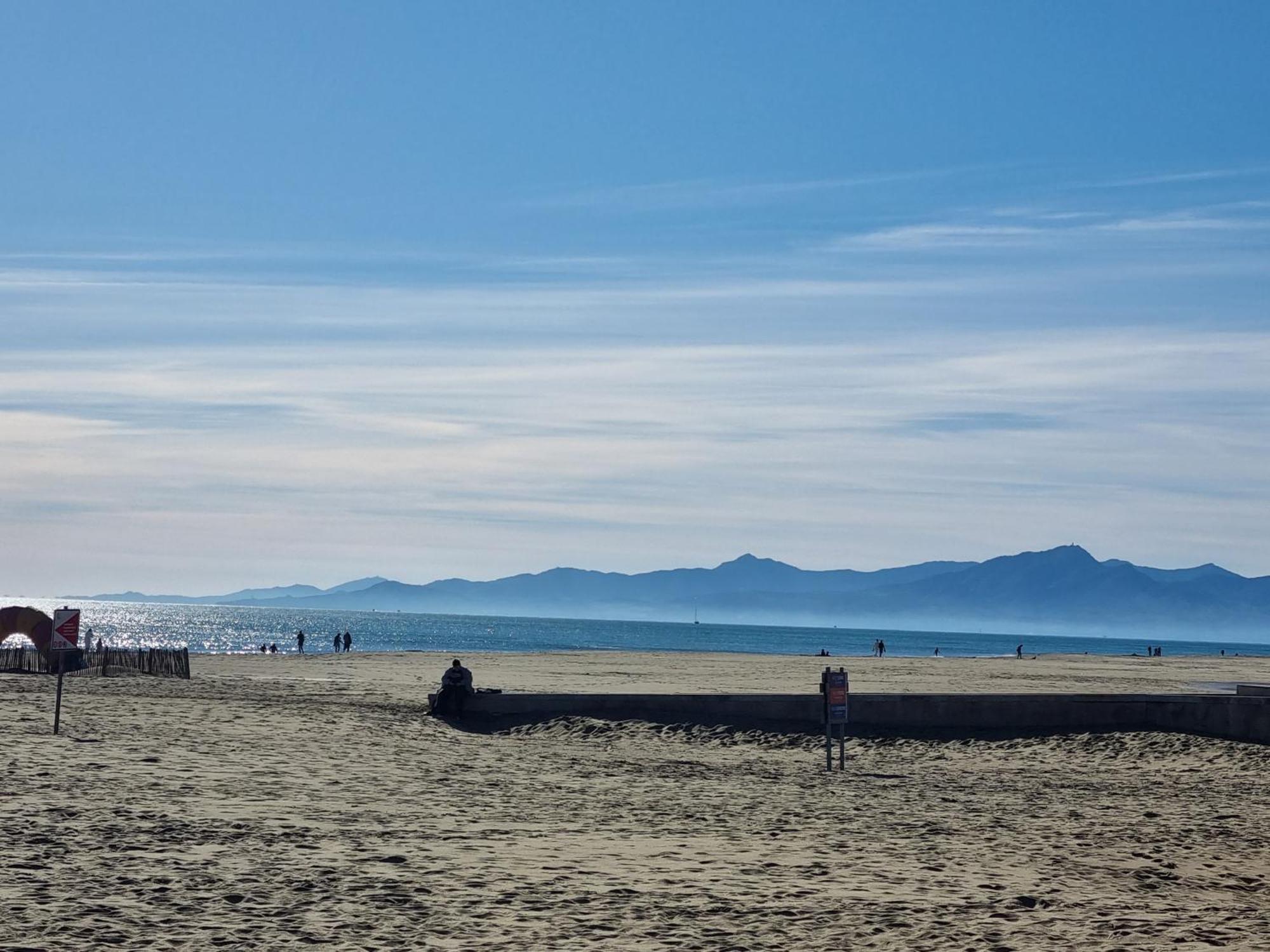 Studio Cosy Climatise Vue Mer Canet Plage 3Etoiles Kültér fotó