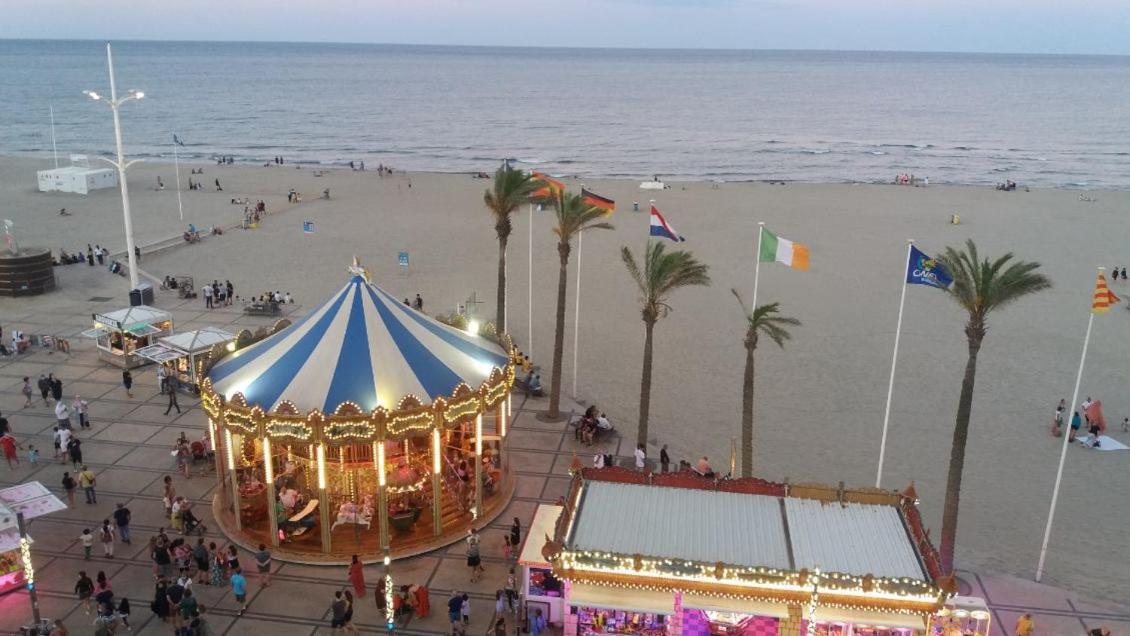 Studio Cosy Climatise Vue Mer Canet Plage 3Etoiles Kültér fotó