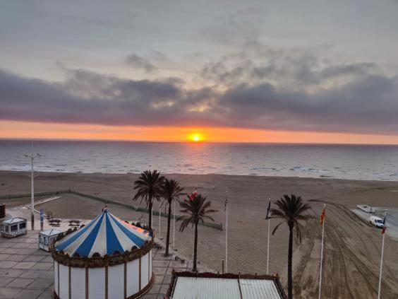 Studio Cosy Climatise Vue Mer Canet Plage 3Etoiles Kültér fotó