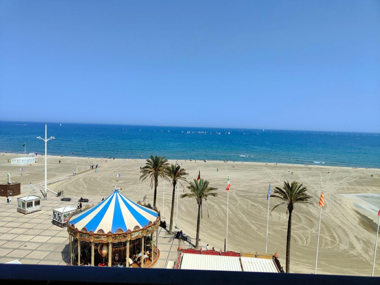 Studio Cosy Climatise Vue Mer Canet Plage 3Etoiles Kültér fotó